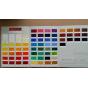 Michael Harding olio extrafine Cartella colori dipinta a mano