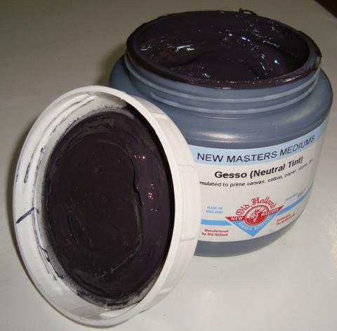 Old Holland gesso tinta neutra