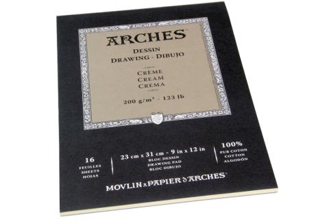 Arches Dessin blocco 200gr crema