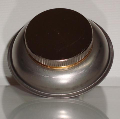 Scodellino semplice inox Ø 55mm tappo a vite Scodellino semplice inox Ø 55mm con tappo a vite